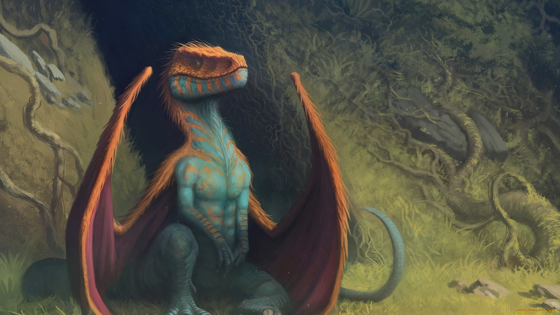 фэнтези, драконы, дракон