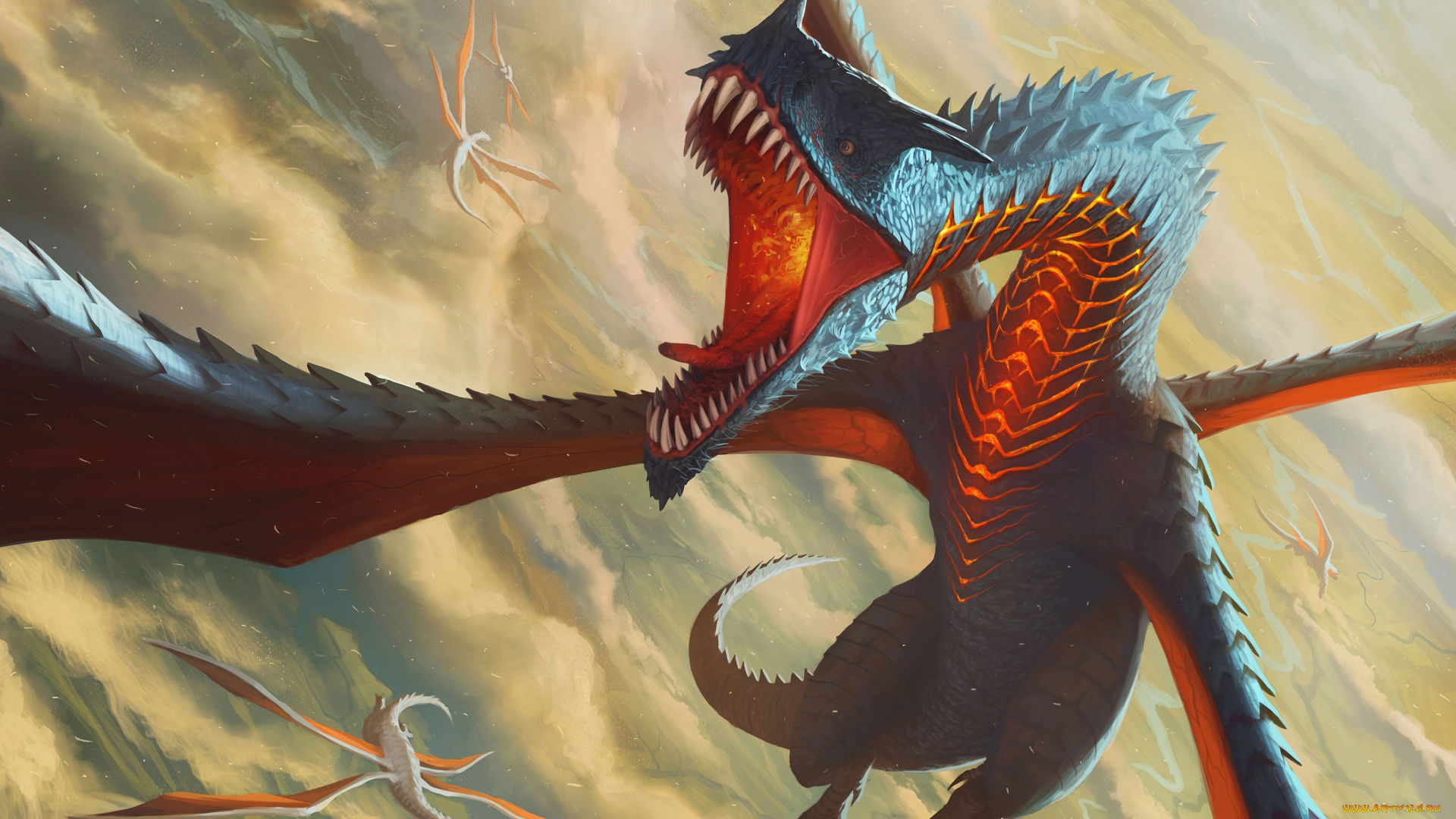 фэнтези, драконы, дракон