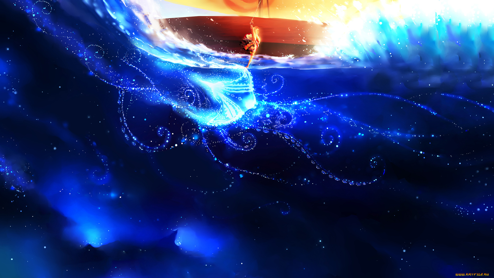 фэнтези, иные, миры, , иные, времена, вода, человек, лодка