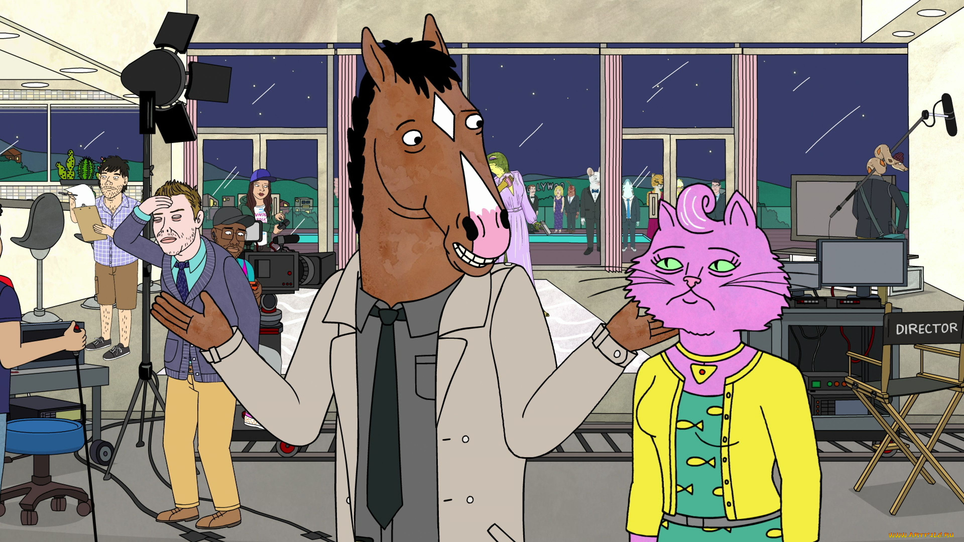 мультфильмы, bojack, horseman, bojack, horseman