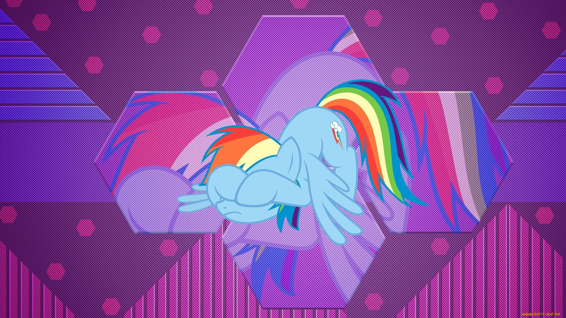 мультфильмы, my, little, pony, пони, фон