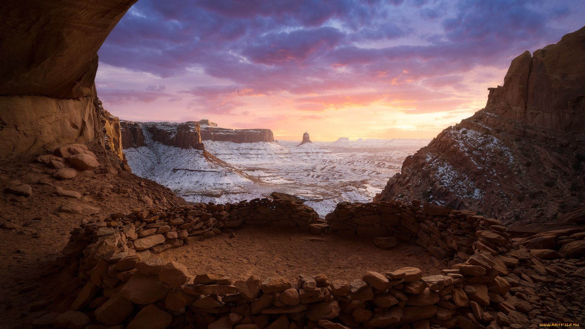 природа, горы, простор