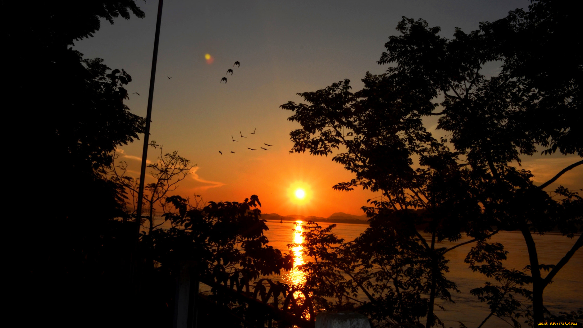 природа, восходы, закаты, простор