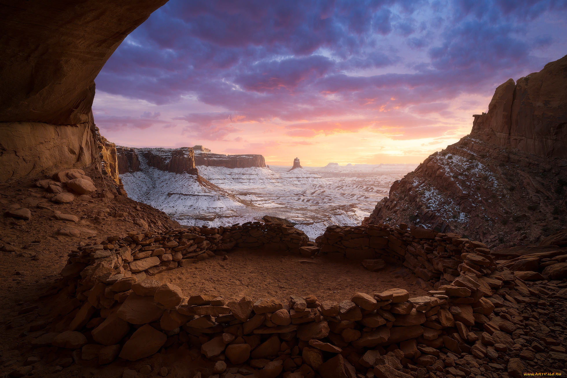 природа, горы, простор