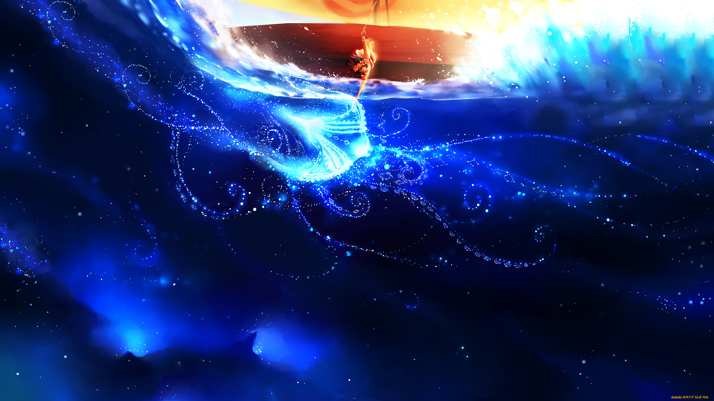 фэнтези, иные, миры, , иные, времена, вода, человек, лодка