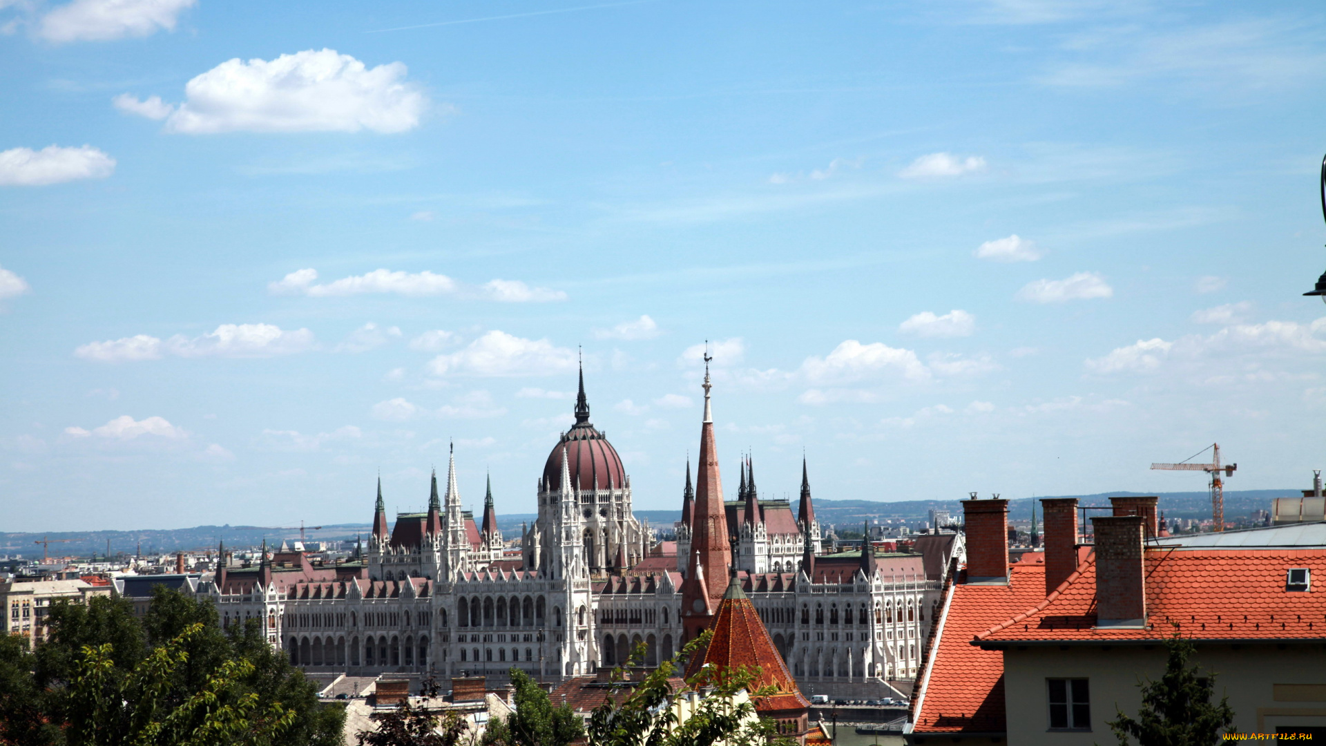 города, будапешт, , венгрия, парламент