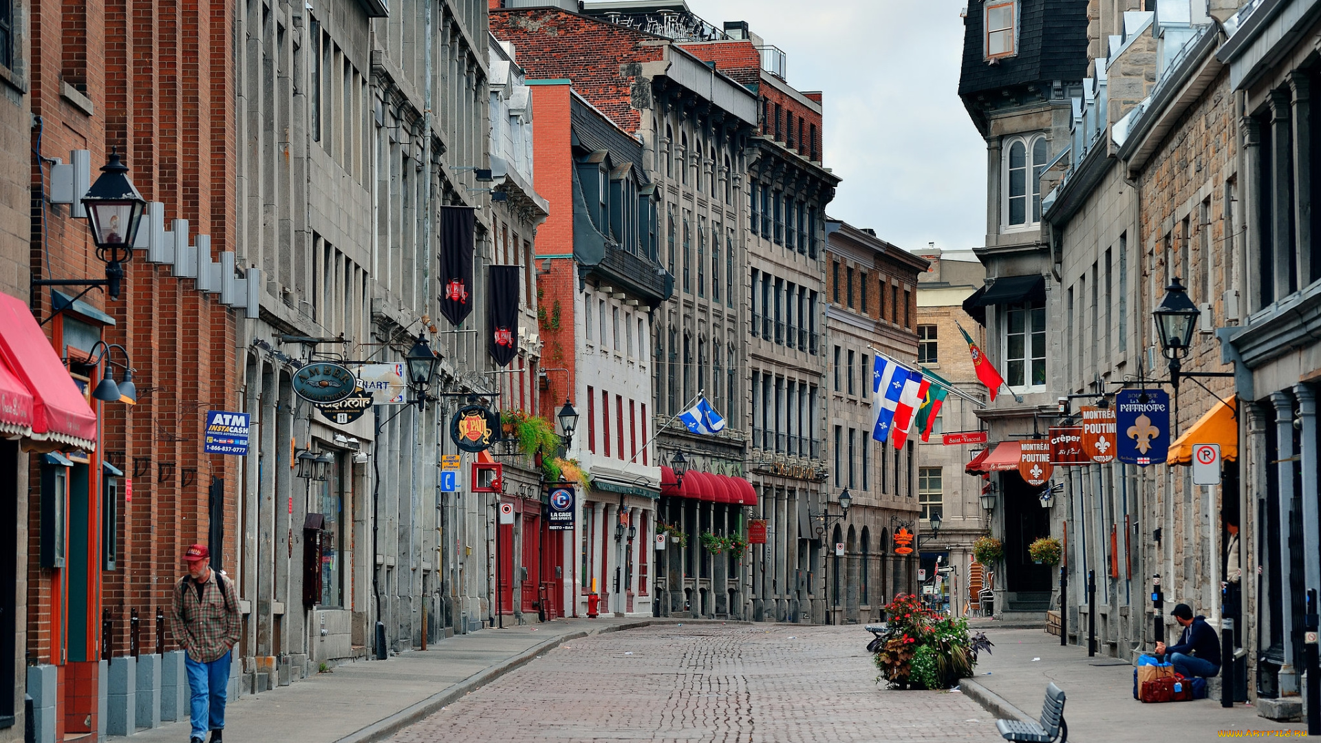 монреаль, города, монреаль, , канада, город, улица