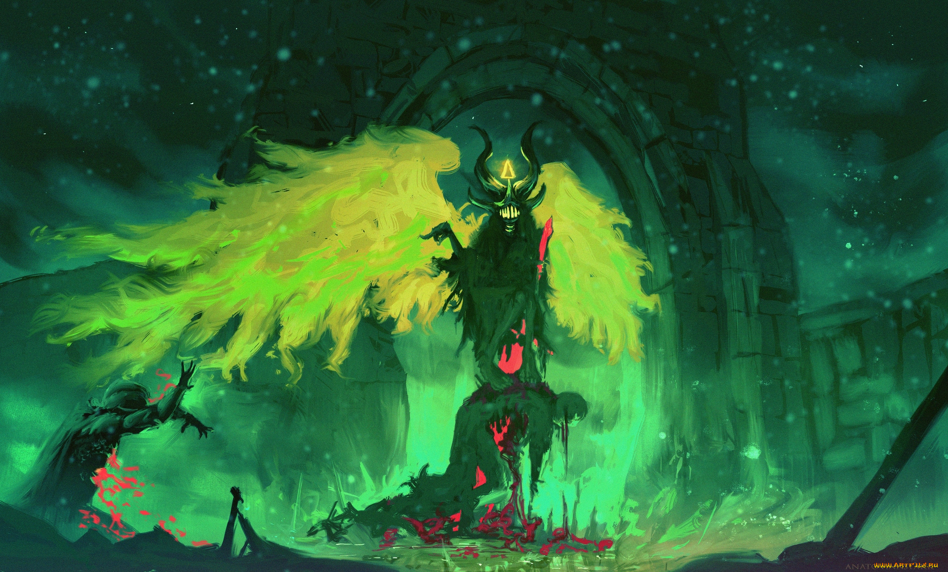 фэнтези, демоны, демон