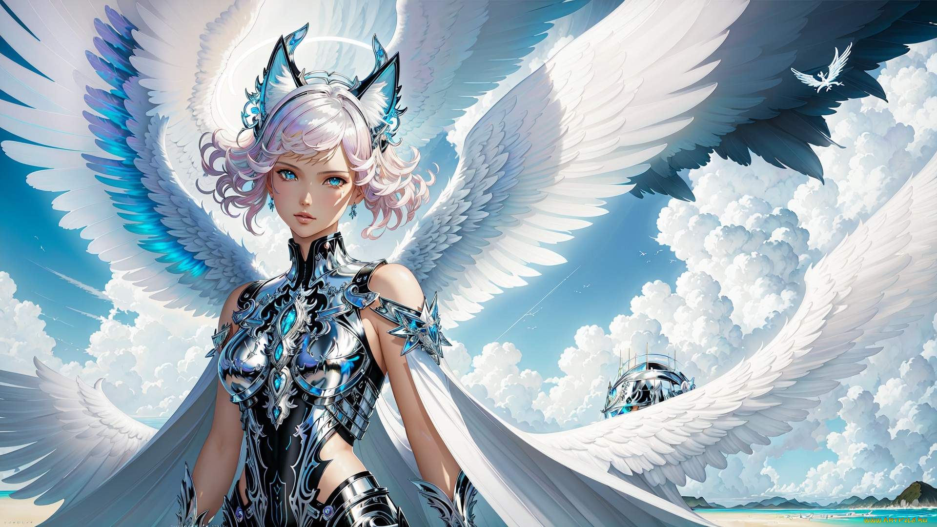 аниме, ангелы, , демоны, нейросети, графика, нейроарт, ai, art, нейронные, сети, рисунки, нейро, искусство