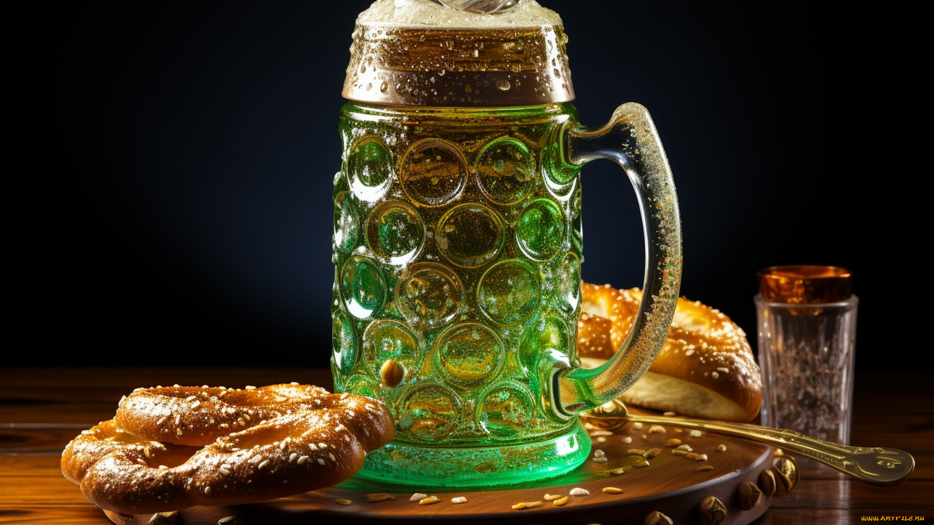 еда, напитки, , пиво, зеленое, пиво, брецели