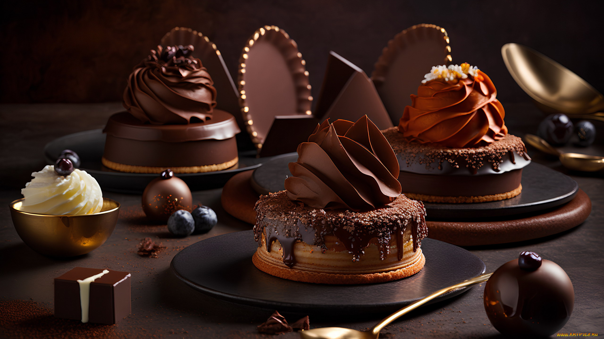 еда, торты, лакомство, крем