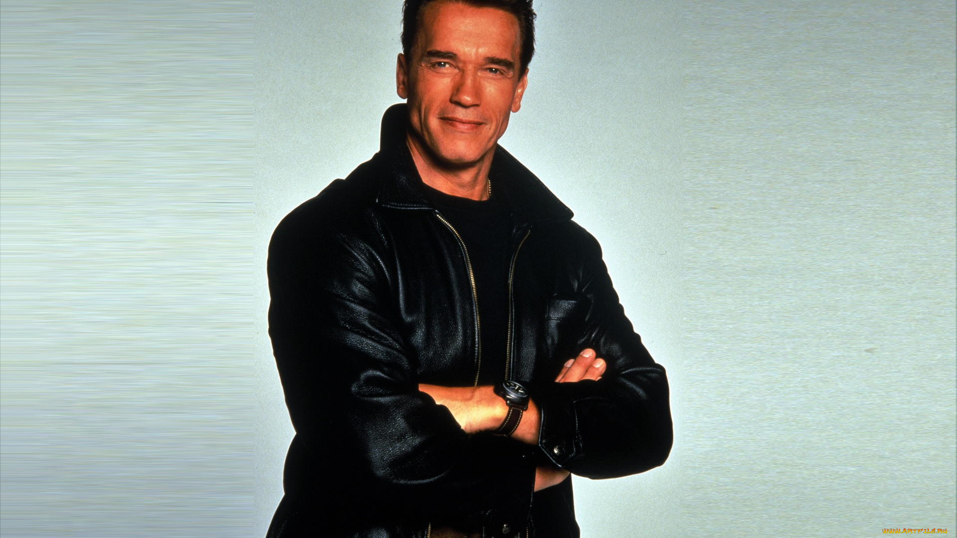 мужчины, arnold, schwarzenegger, актер, куртка