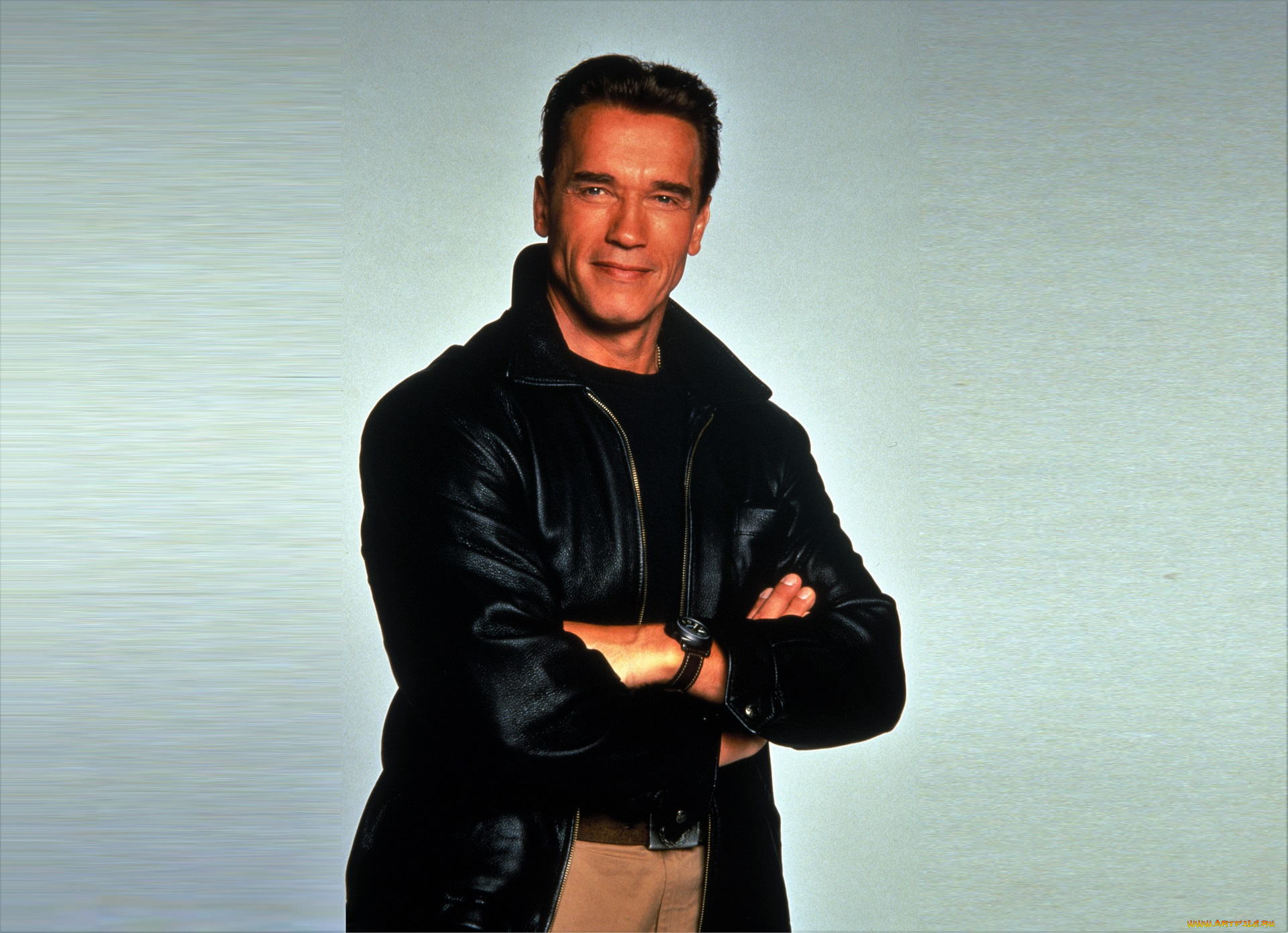 мужчины, arnold, schwarzenegger, актер, куртка