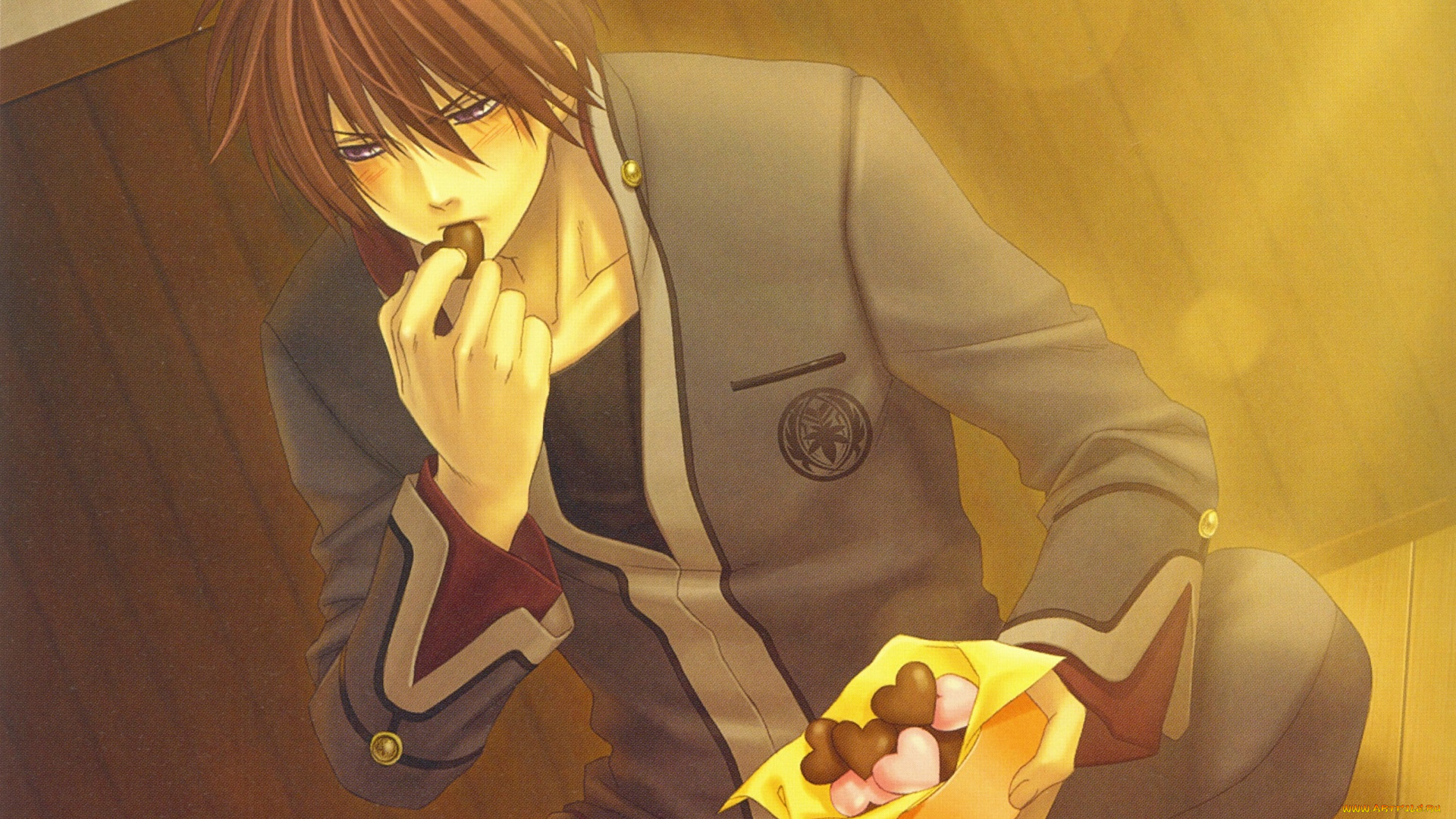 аниме, hiiro, no, kakera, парень