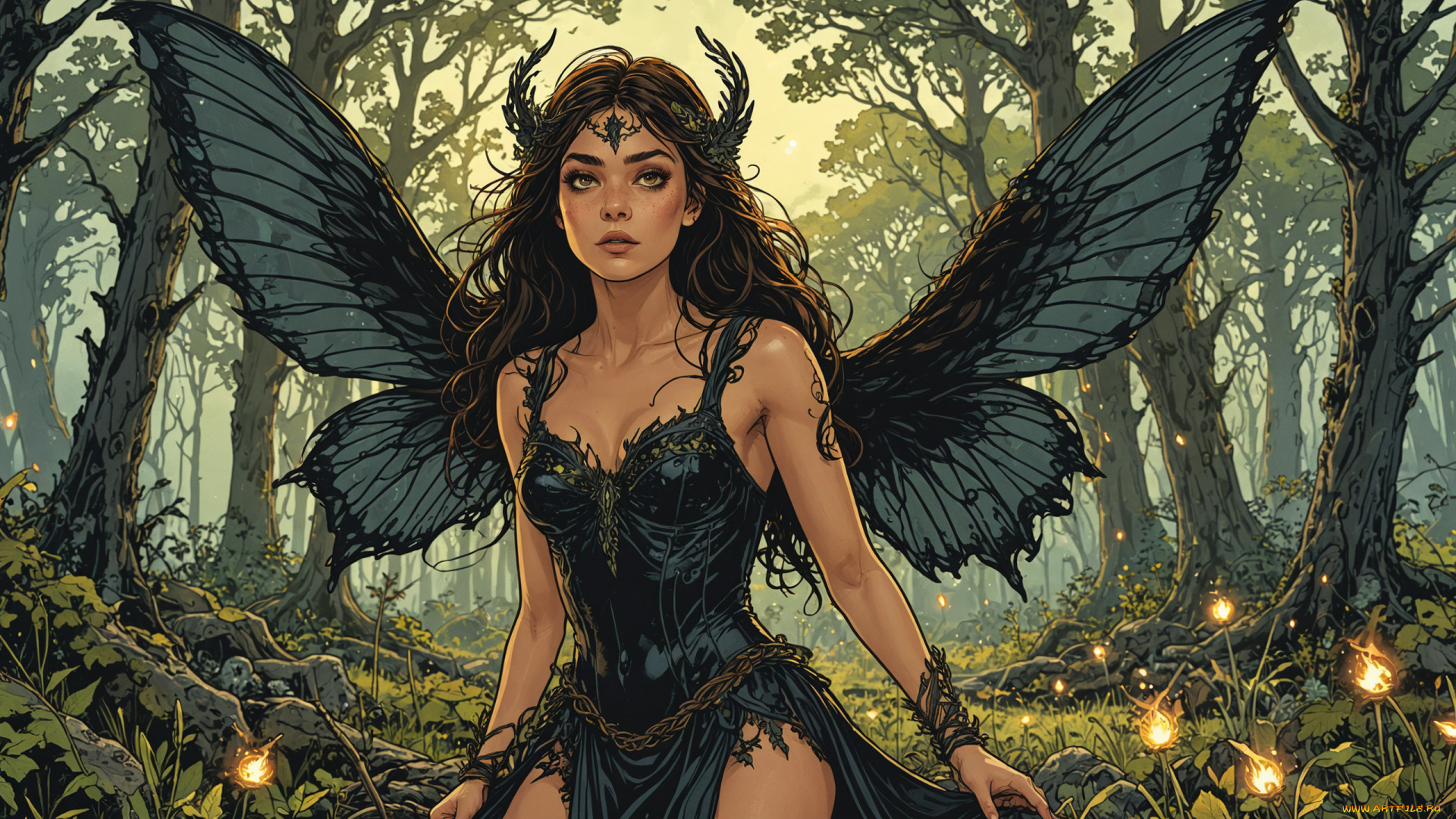 фэнтези, феи, нейросети, графика, нейроарт, ai, art, нейронные, сети, рисунки, нейро, искусство, нейрографика, graphics, neuroart, neural, networks, drawings, neuro, neurography