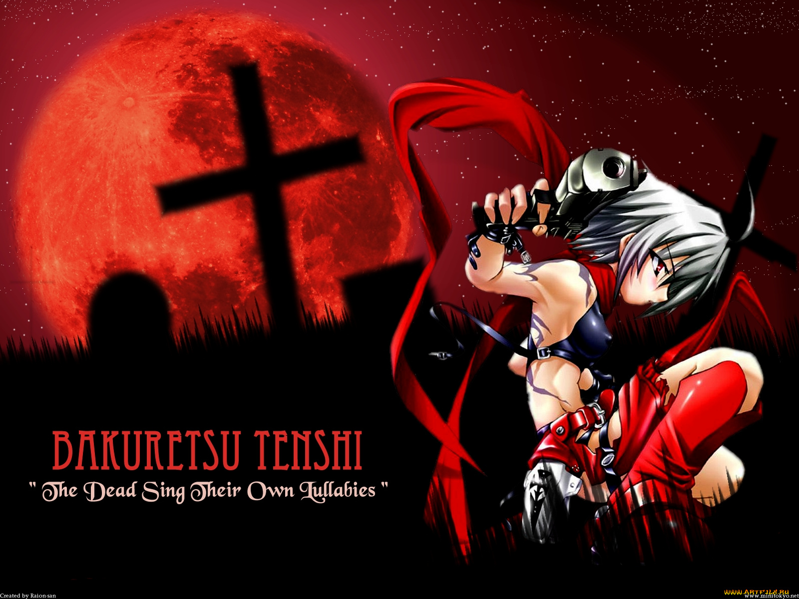 аниме, bakuretsu, tenshi