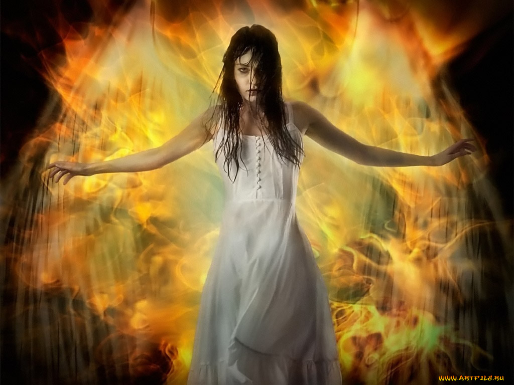 firestarter, by, gary, kapluggin, фэнтези, девушки