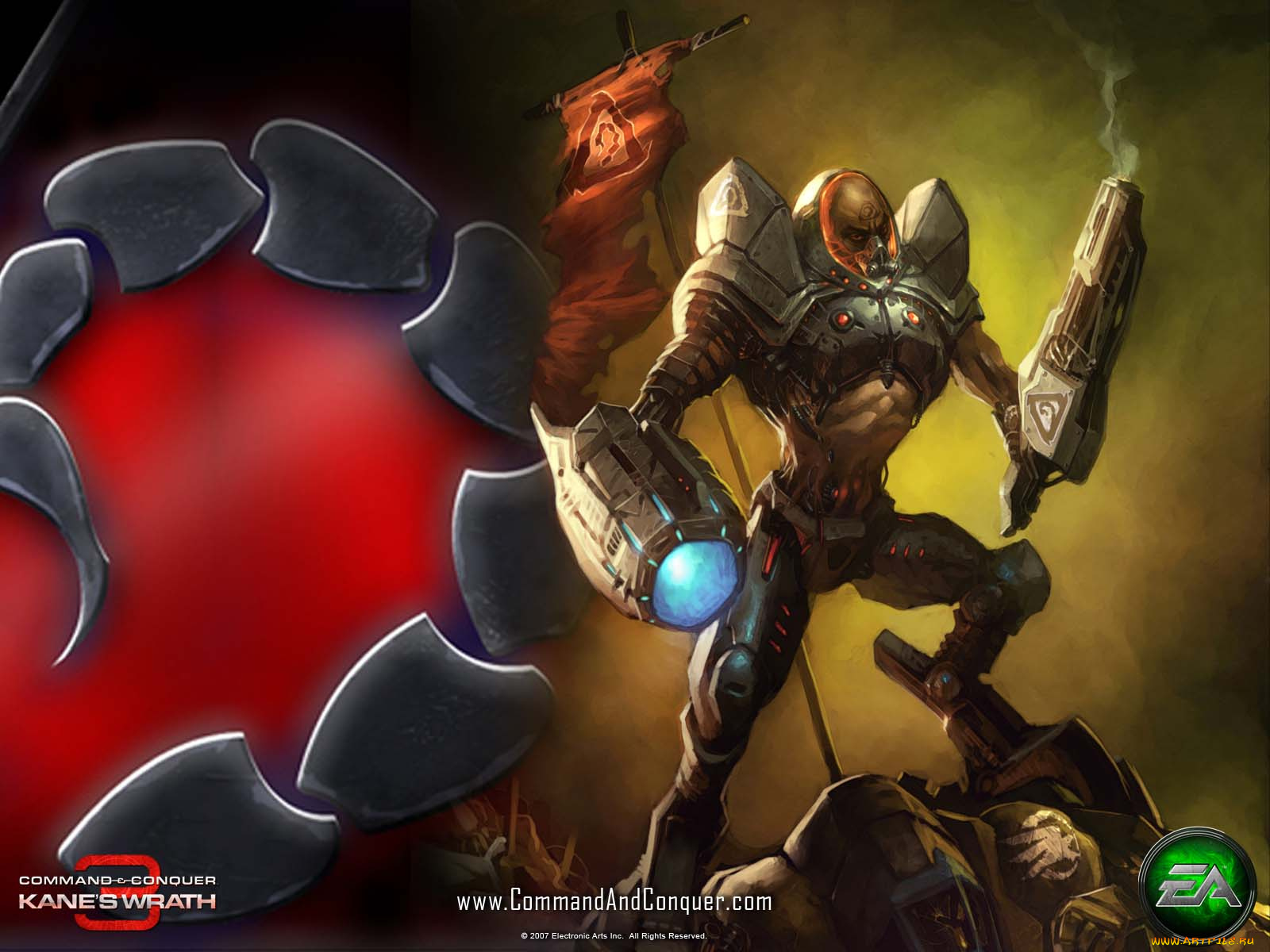 видео, игры, command, conquer, kane`s, wrath