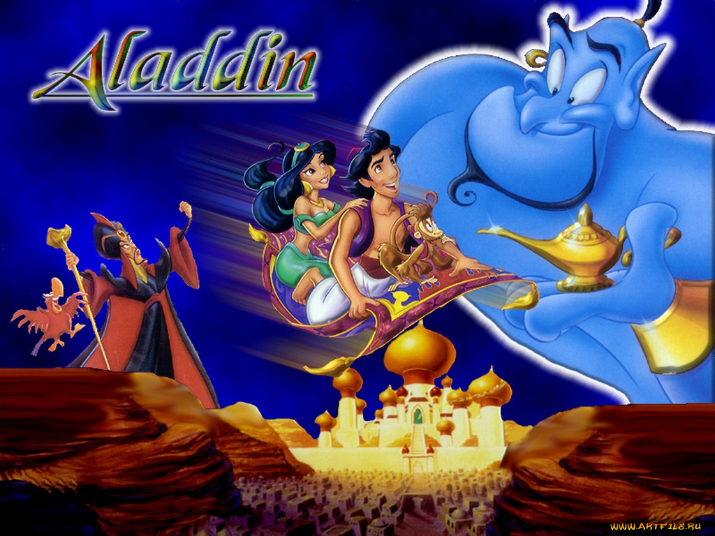 мультфильмы, aladdin