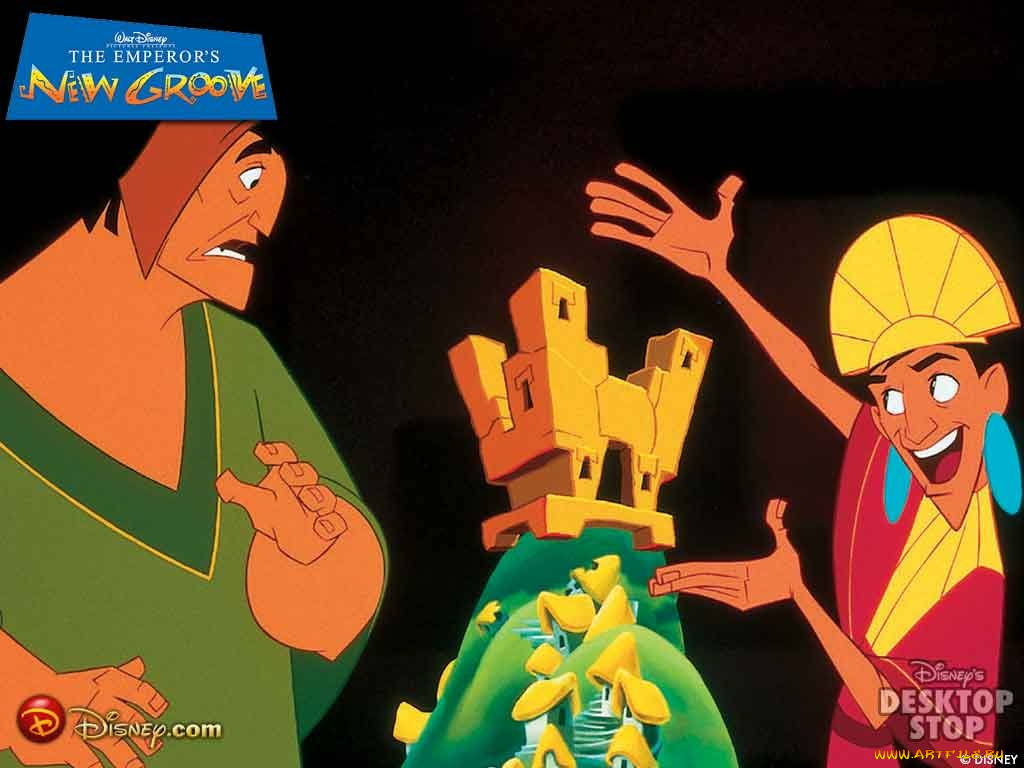 мультфильмы, the, emperor`s, new, groove
