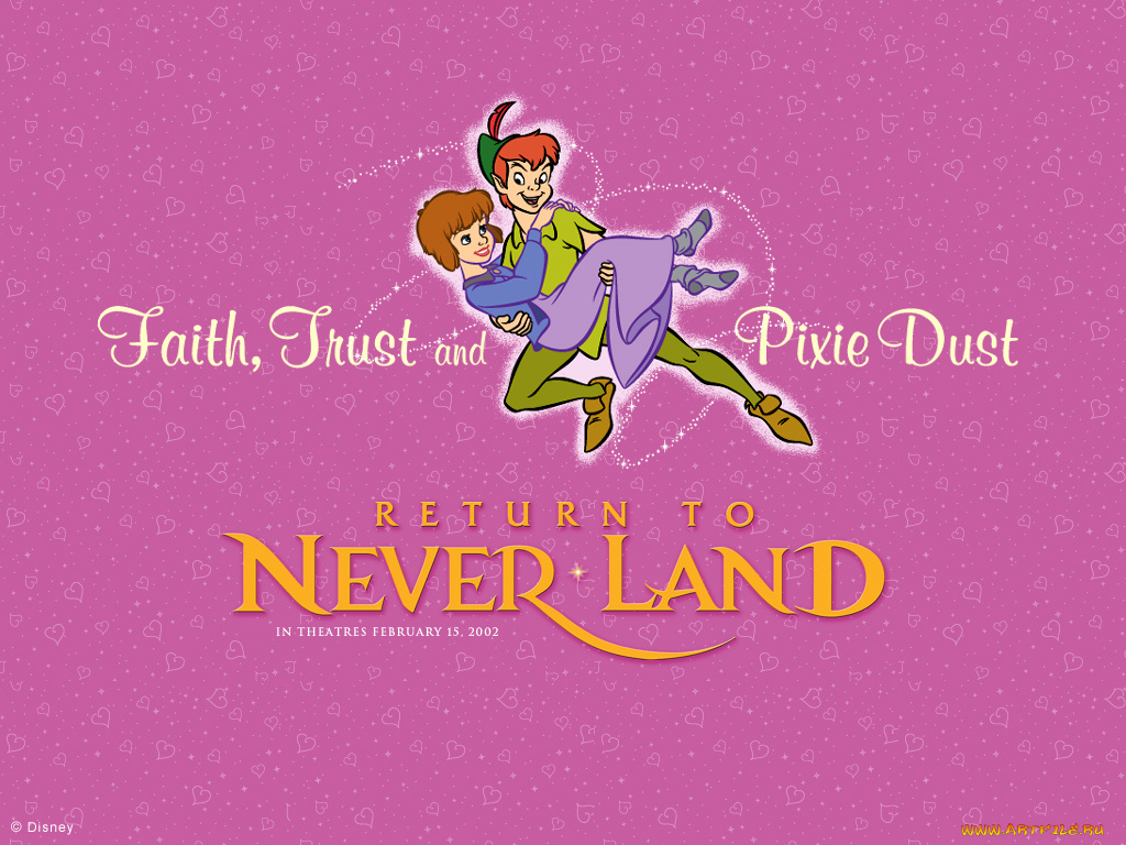 peter, pen, ii, мультфильмы, pan, in, return, to, never, land