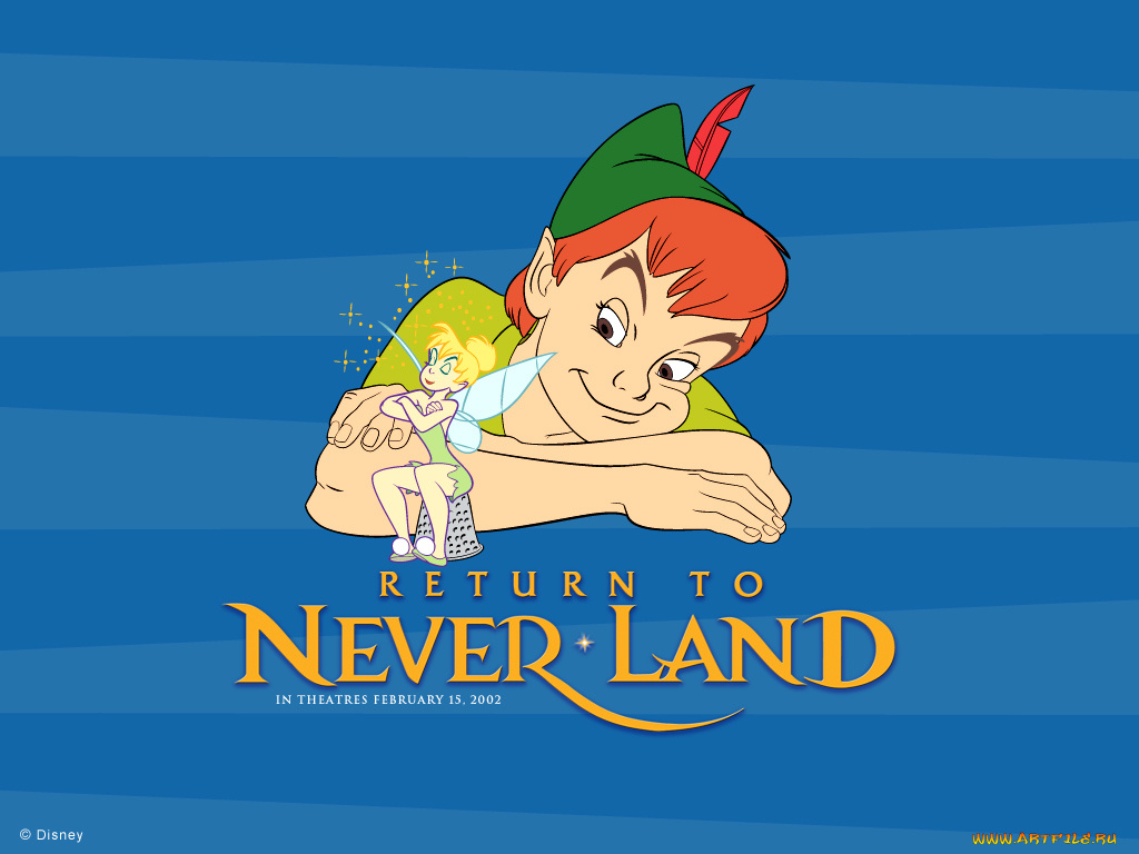 peter, pen, ii, мультфильмы, pan, in, return, to, never, land