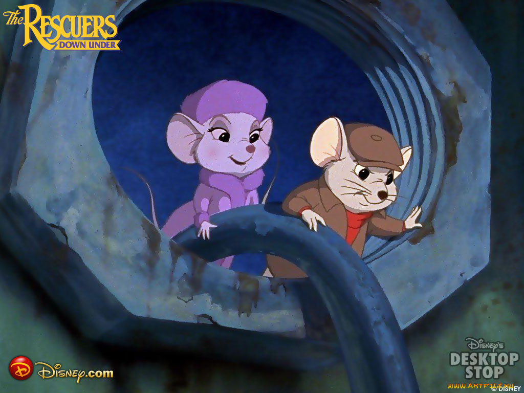 the, rescuers, мультфильмы