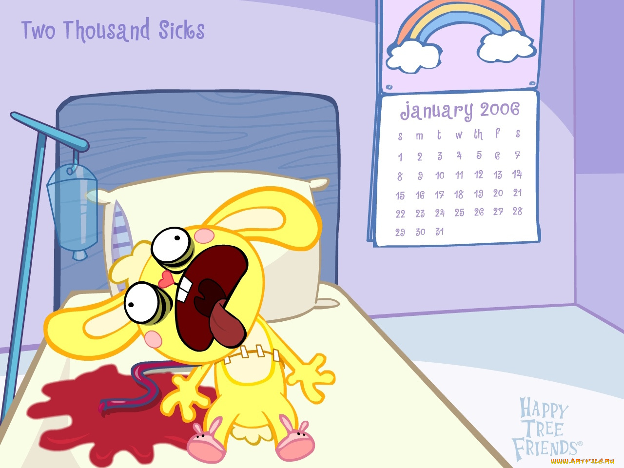 мультфильмы, happy, tree, friends