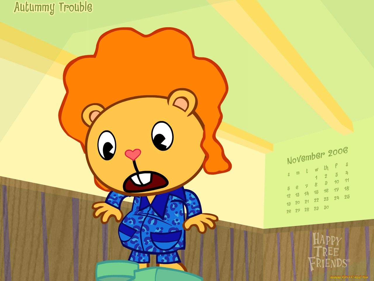 мультфильмы, happy, tree, friends