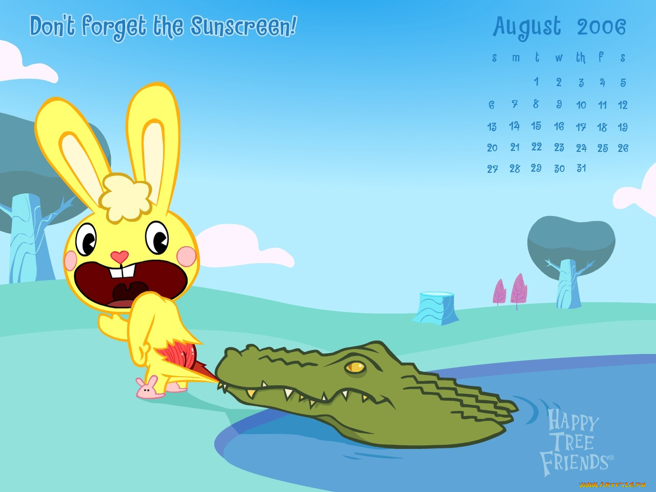 мультфильмы, happy, tree, friends