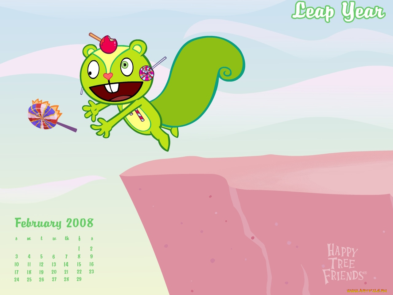 мультфильмы, happy, tree, friends