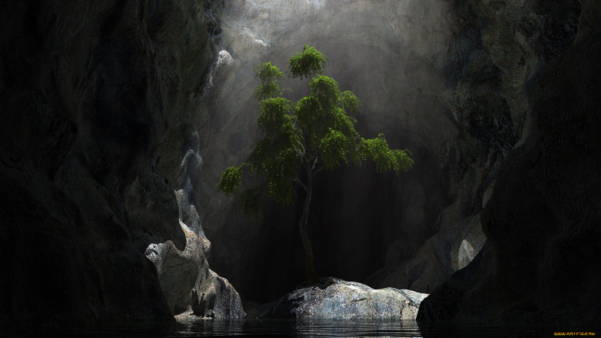 3д, графика, nature, landscape, природа