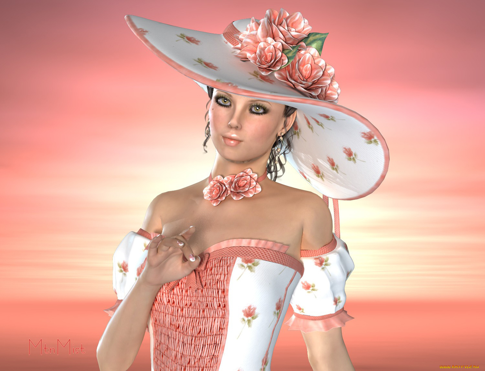 3д, графика, people, люди, девушка