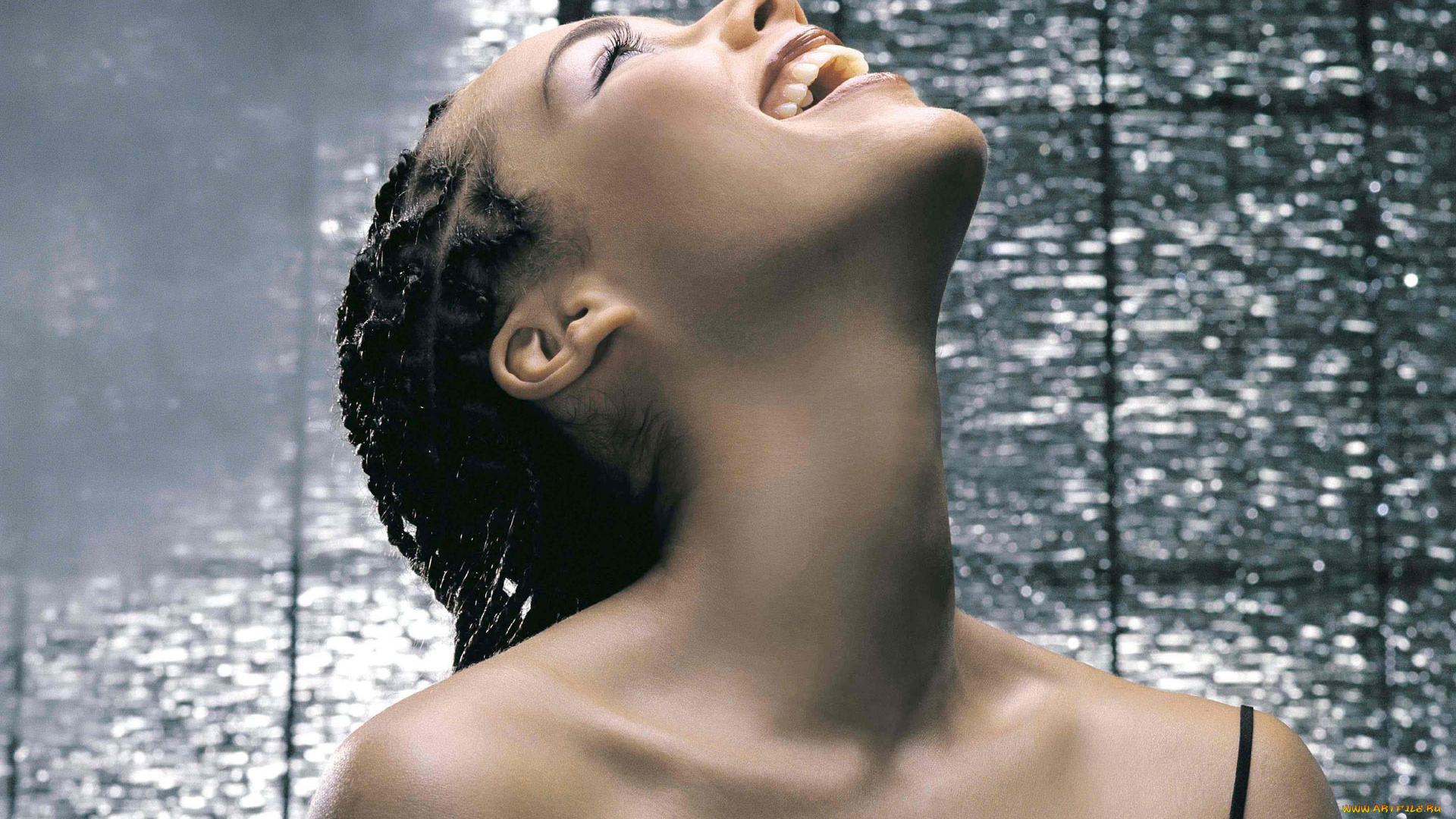 музыка, alicia, keys, шея