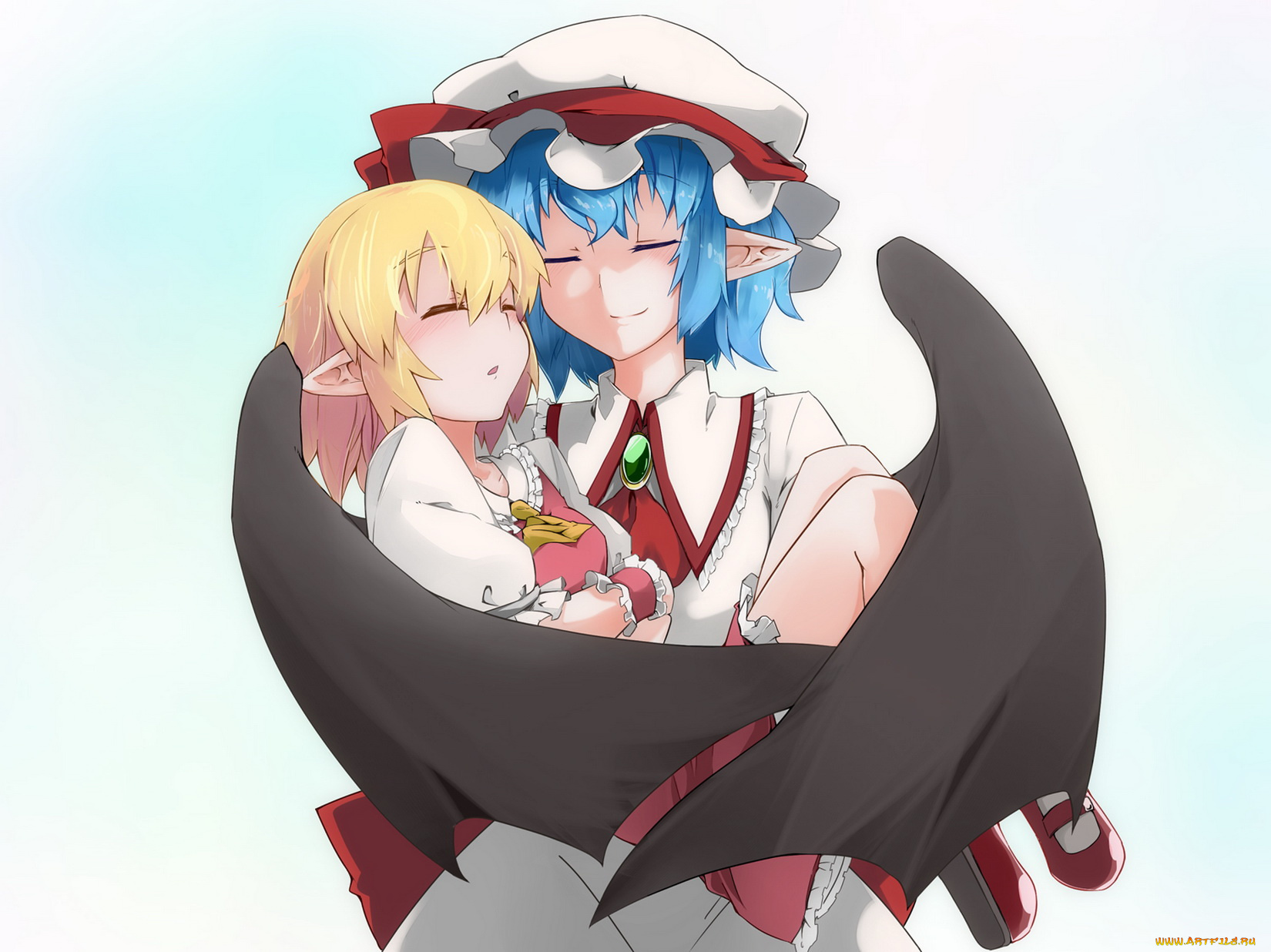 аниме, touhou, фландрия, скарлет, ремилия