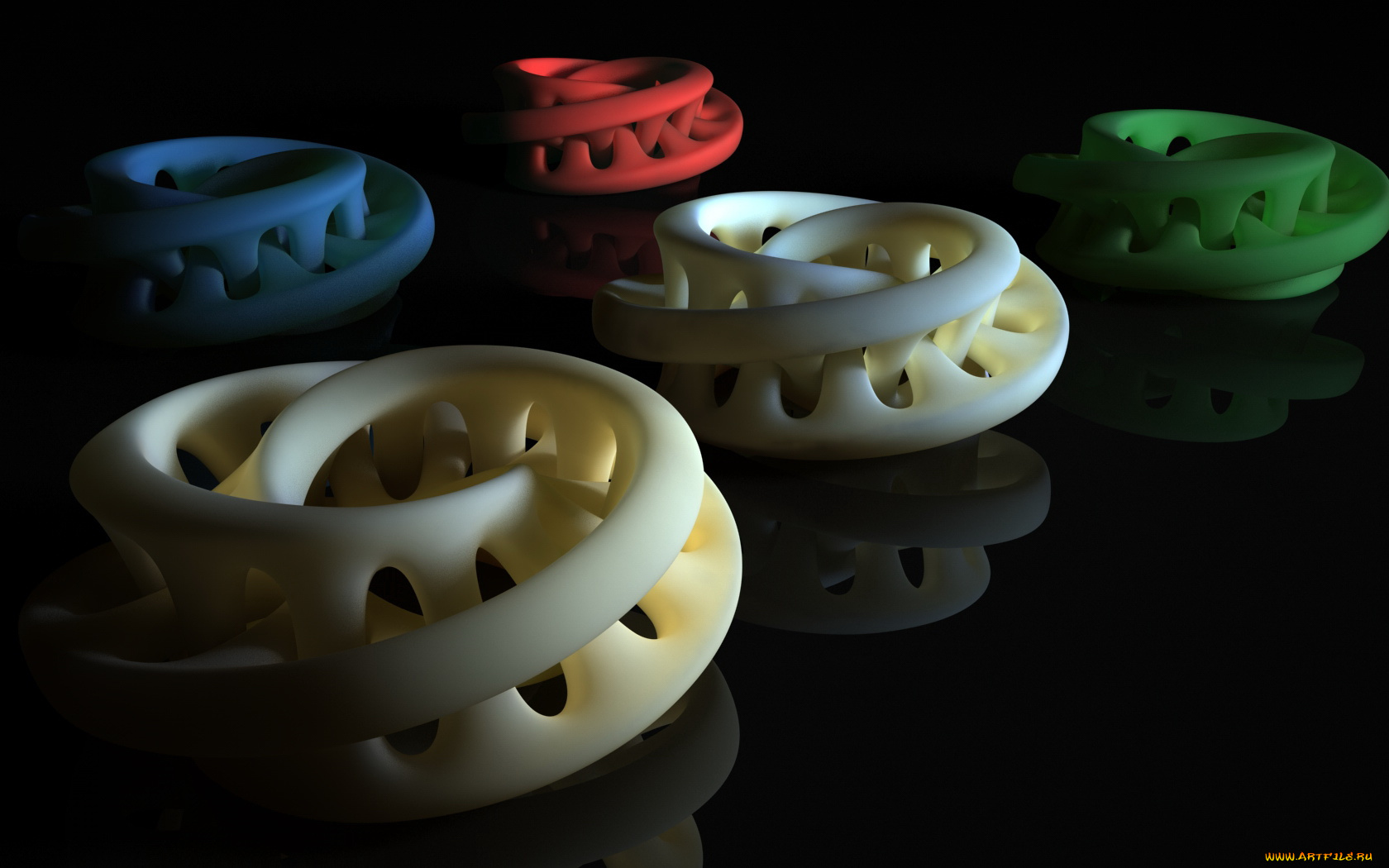 3д, графика, другое, узор, фон