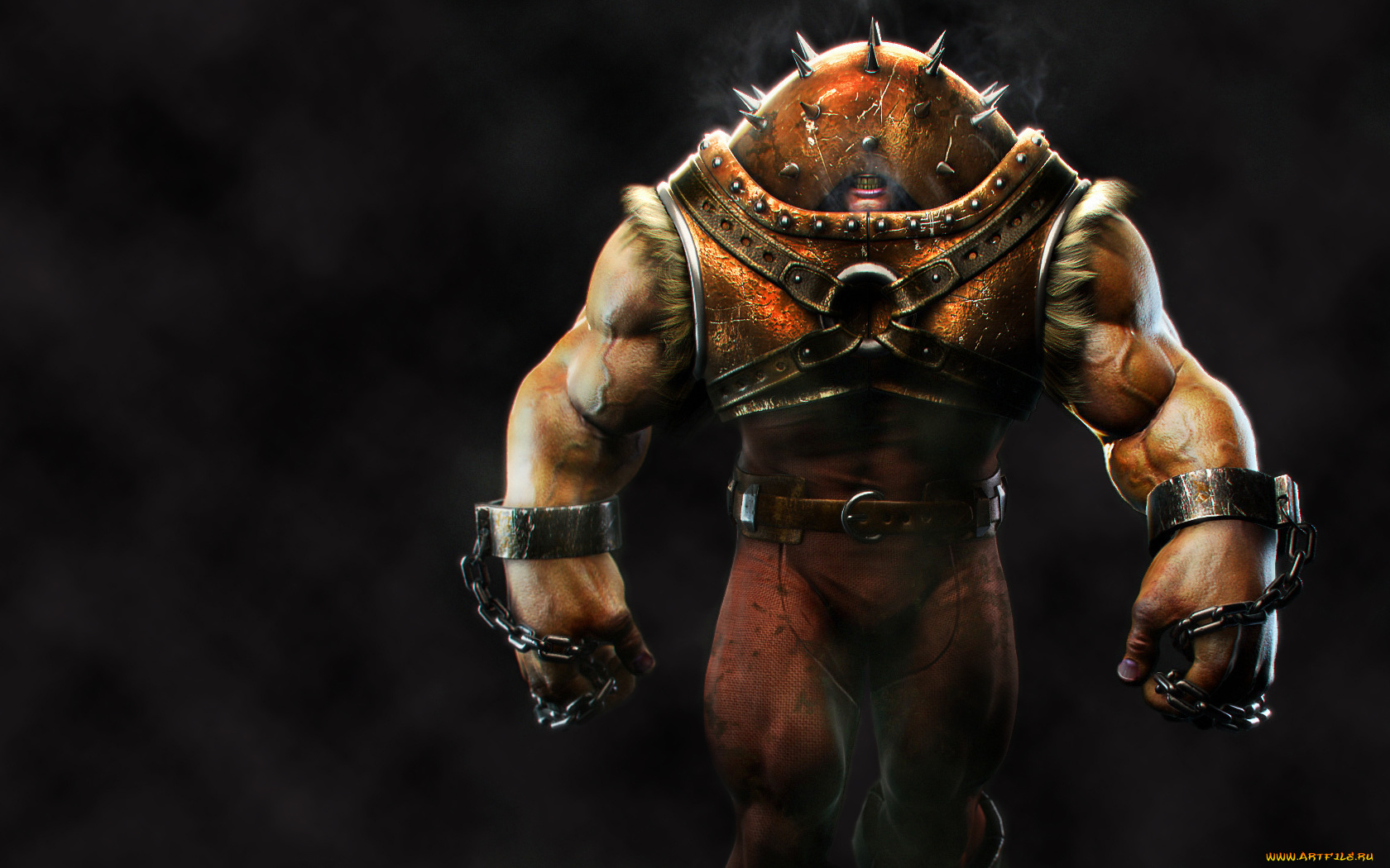 джаггернаут, 3д, графика, creatures, существа, x-men, marvel, comics, люди, икс