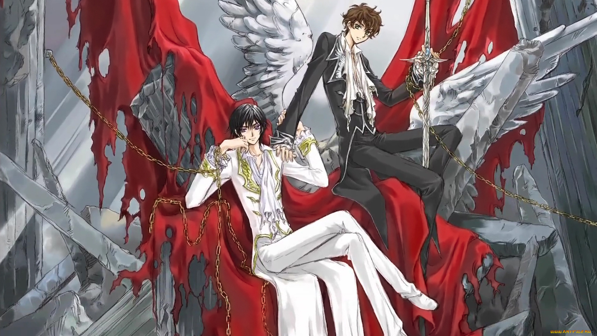 аниме, code, geass