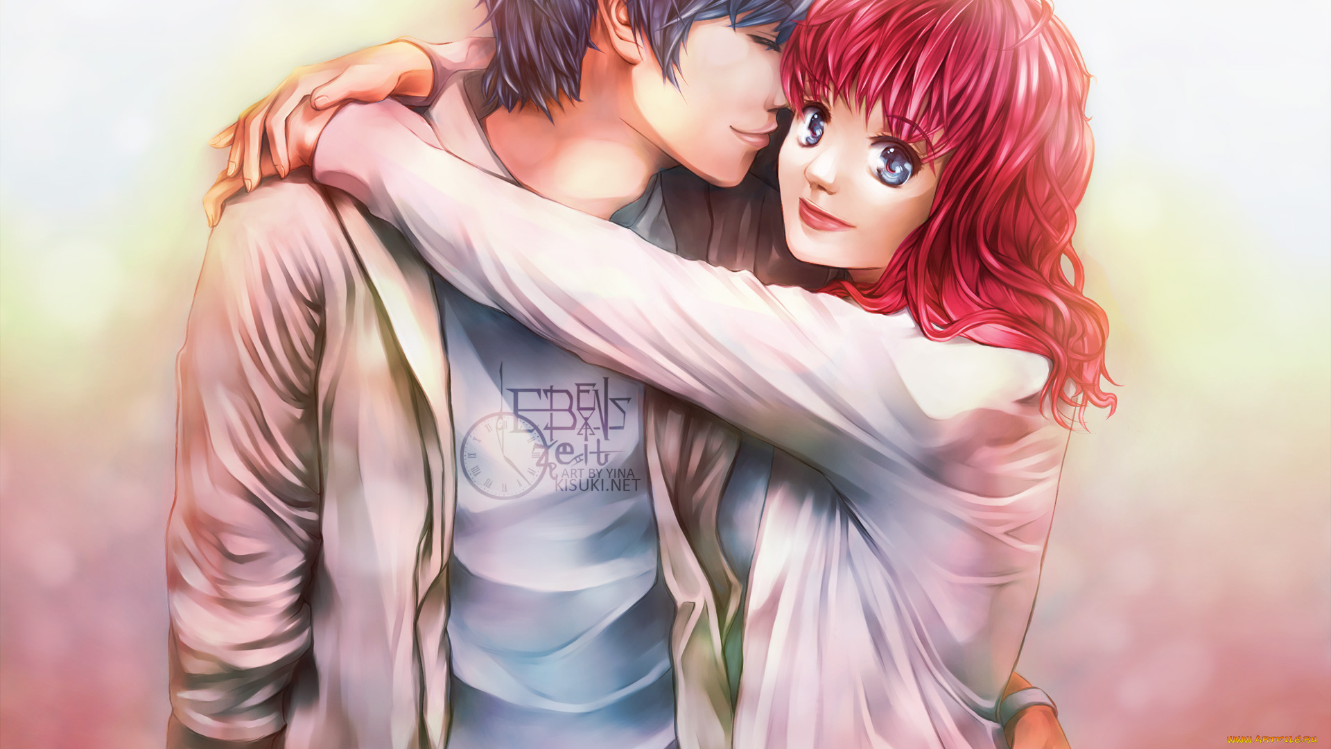 аниме, *unknown, другое, девушка, парень