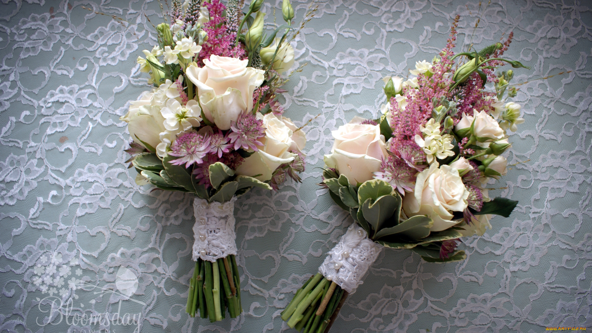 цветы, букеты, композиции, эустома, кружево, астрантия, розы, левкой