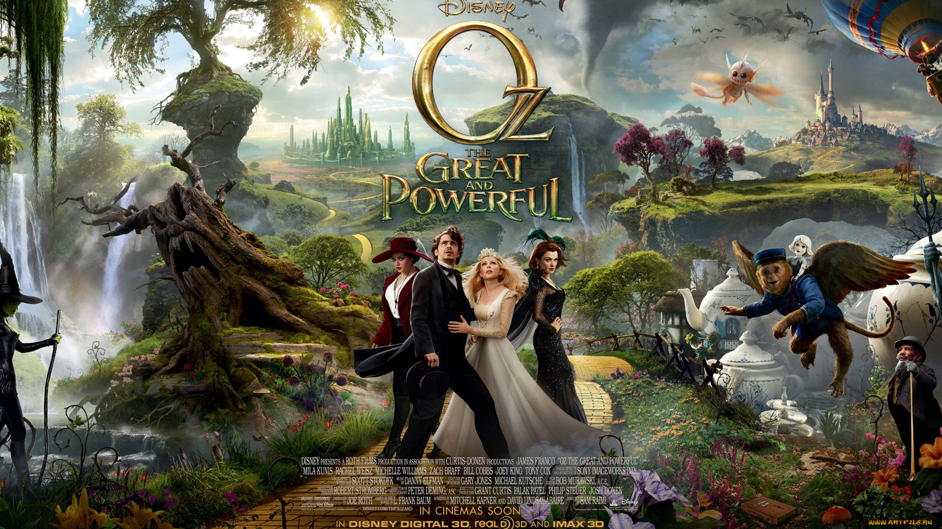 oz, the, great, and, powerful, кино, фильмы, 