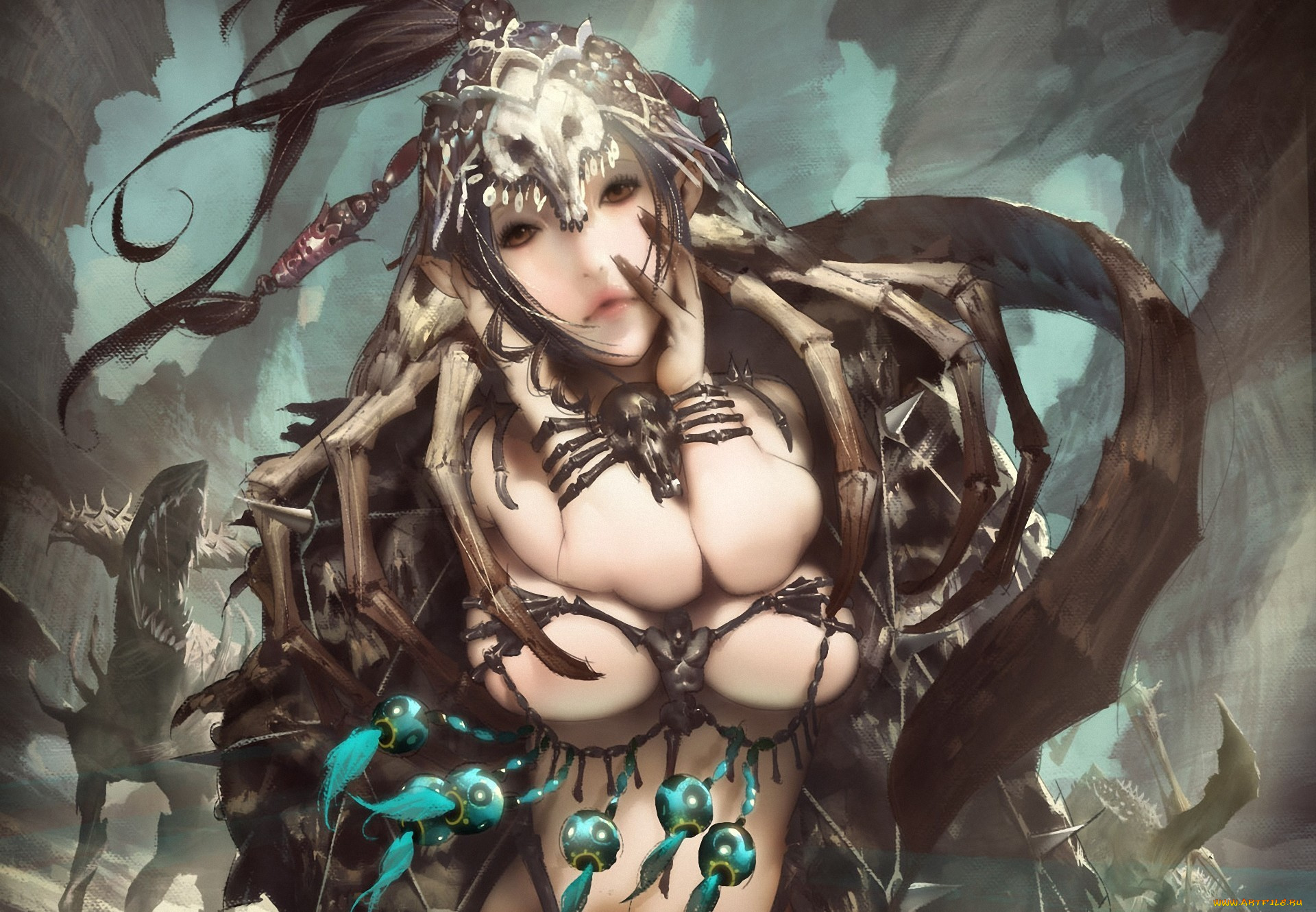 фэнтези, существа, девушка