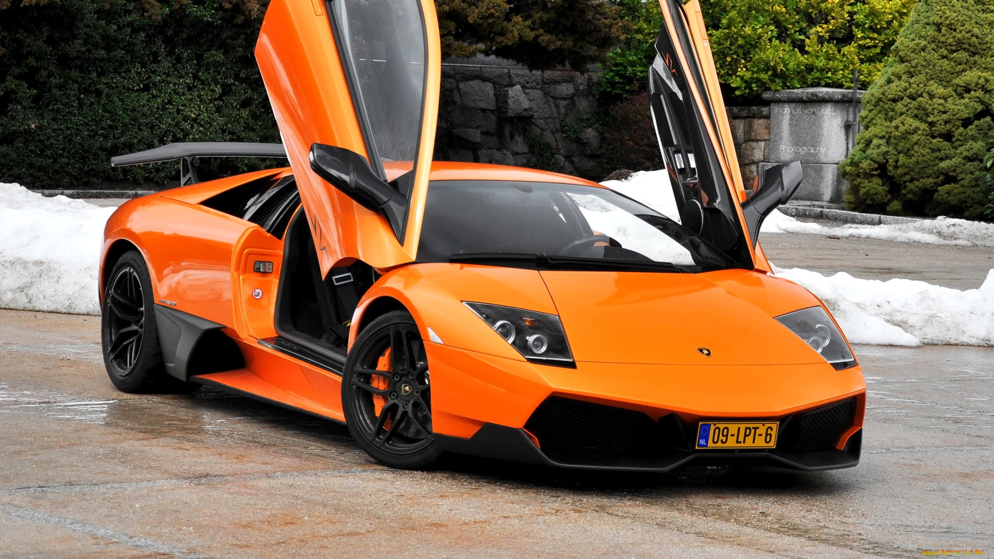 lamborghini, murcielago, автомобили, стиль, изящество, мощь, автомобиль, скорость