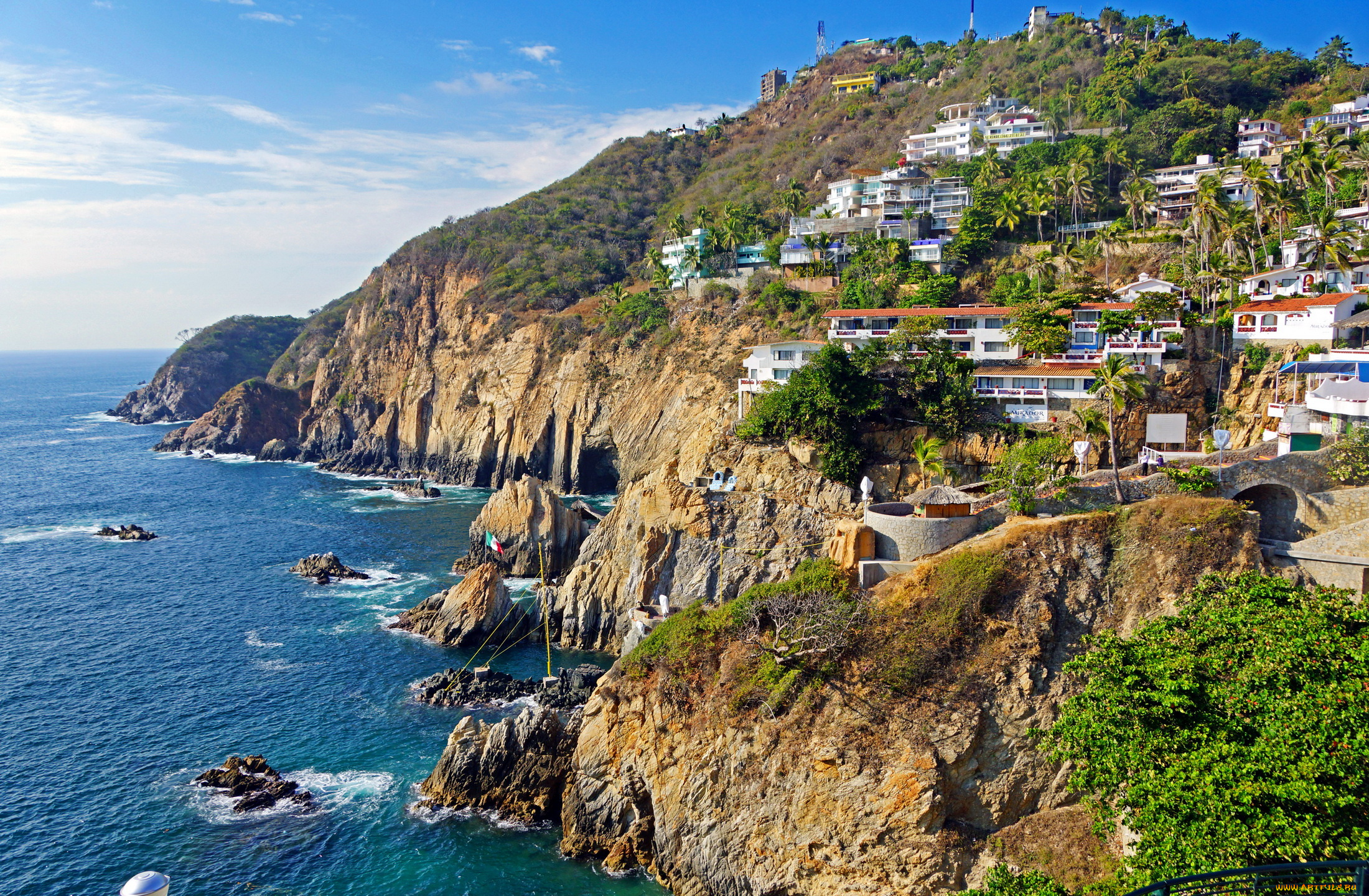 мексика, акапулько, города, пейзажи