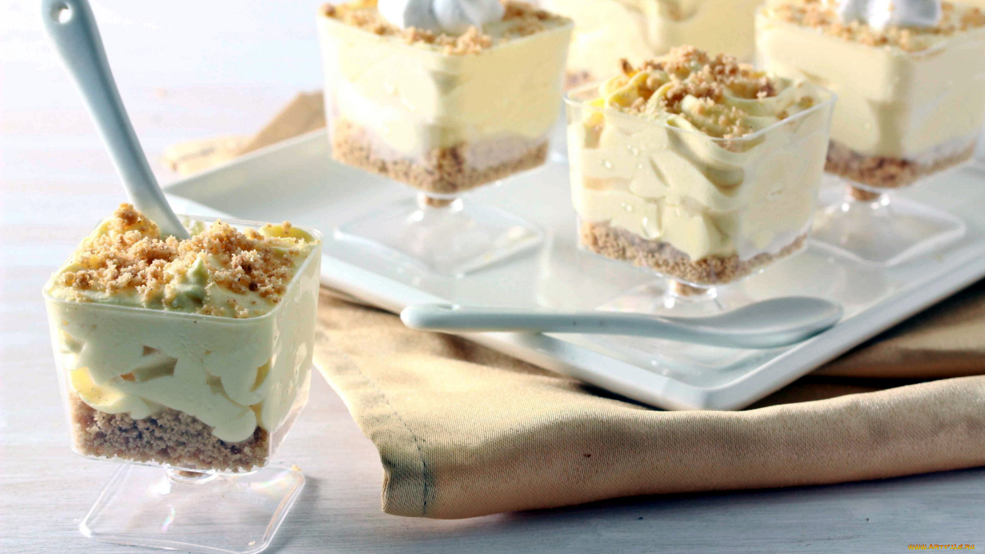 еда, мороженое, десерты, креманки