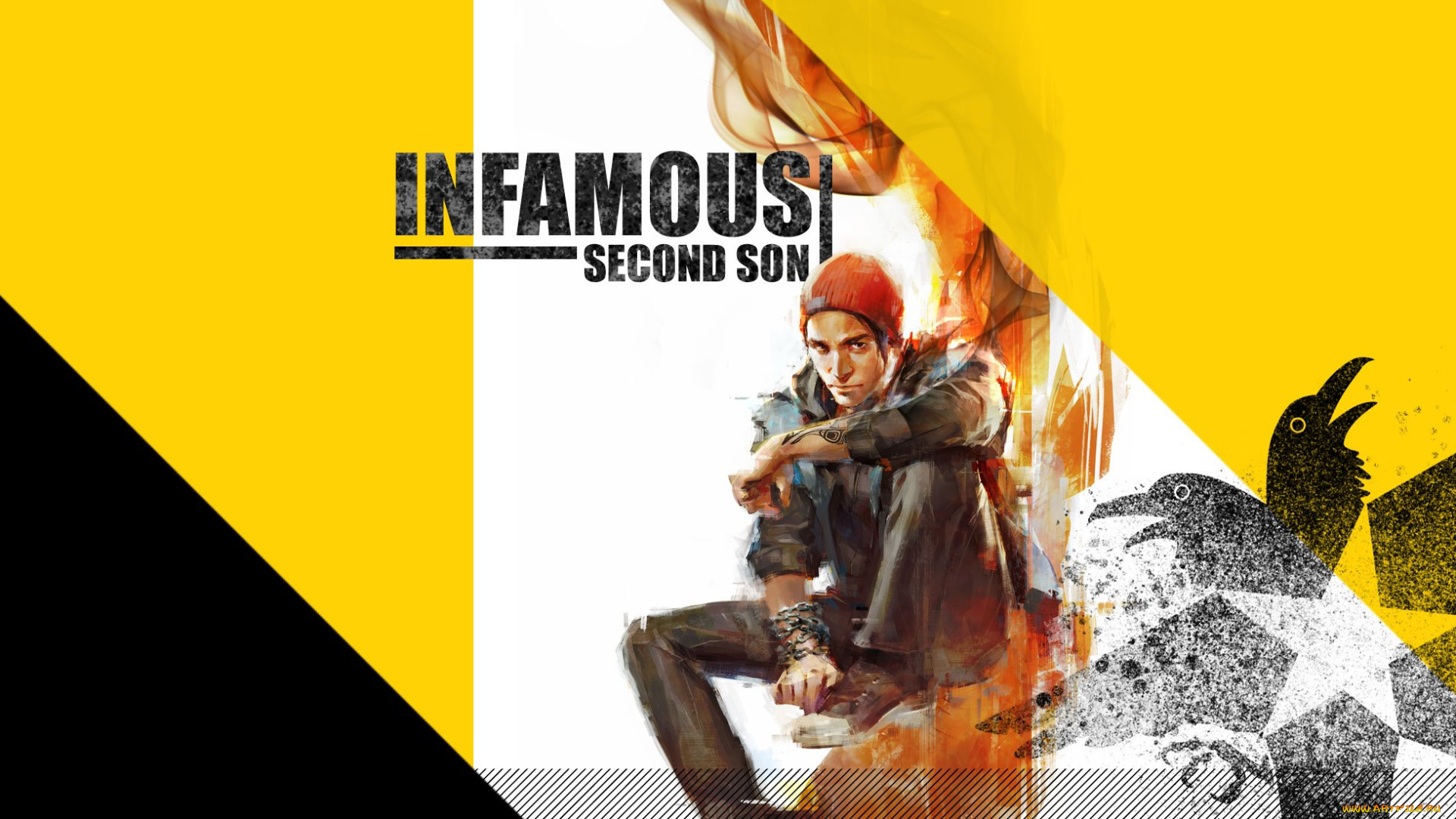 infamous, second, son, видео, игры, персонаж