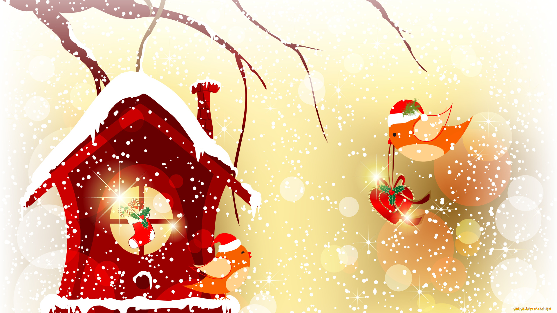 праздничные, векторная, графика, новый, год, рождество, шарики, праздник, украшения, christmas, new, year