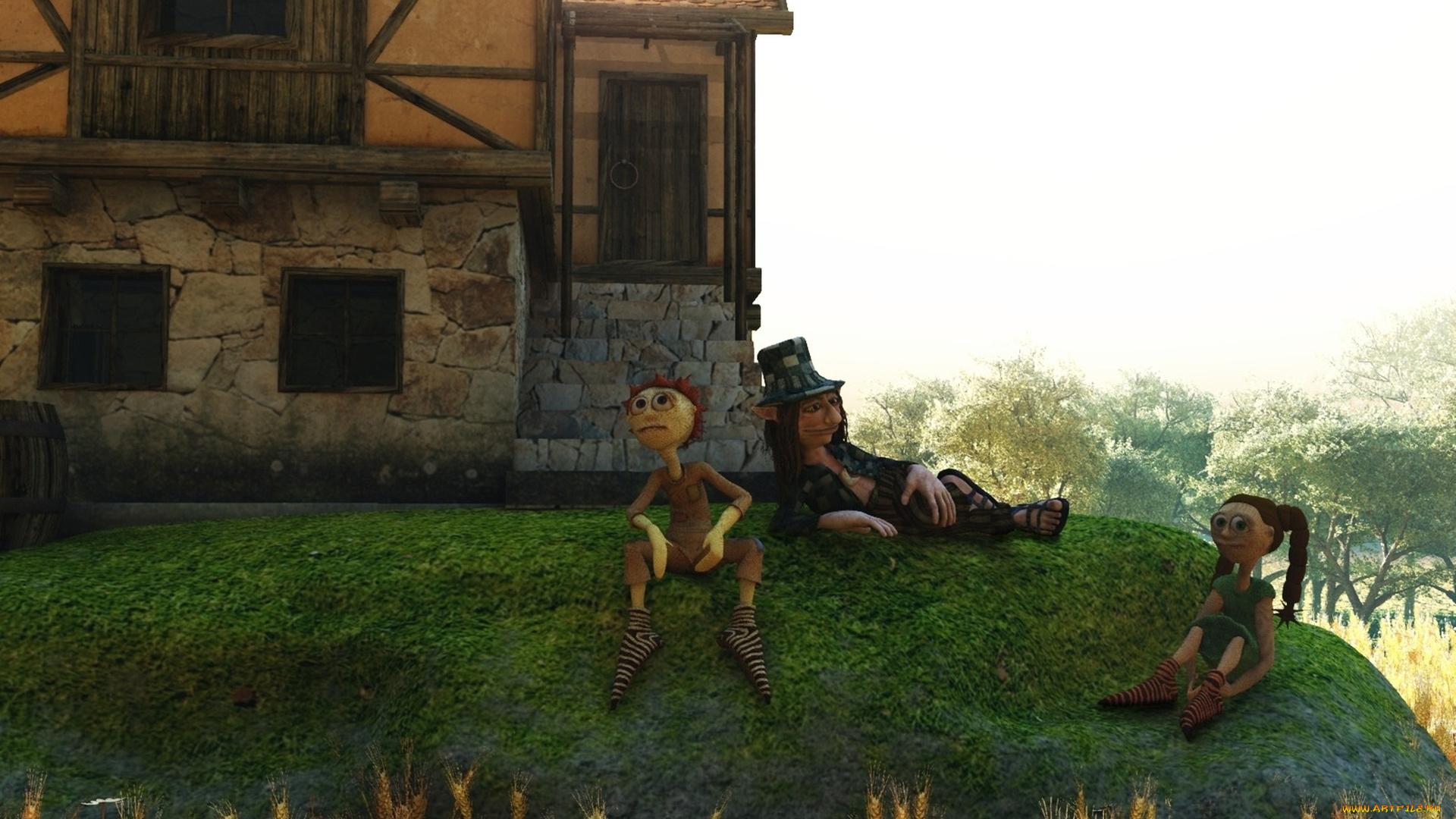 warm, day, 3д, графика, fantasy, фантазия, фэнтези