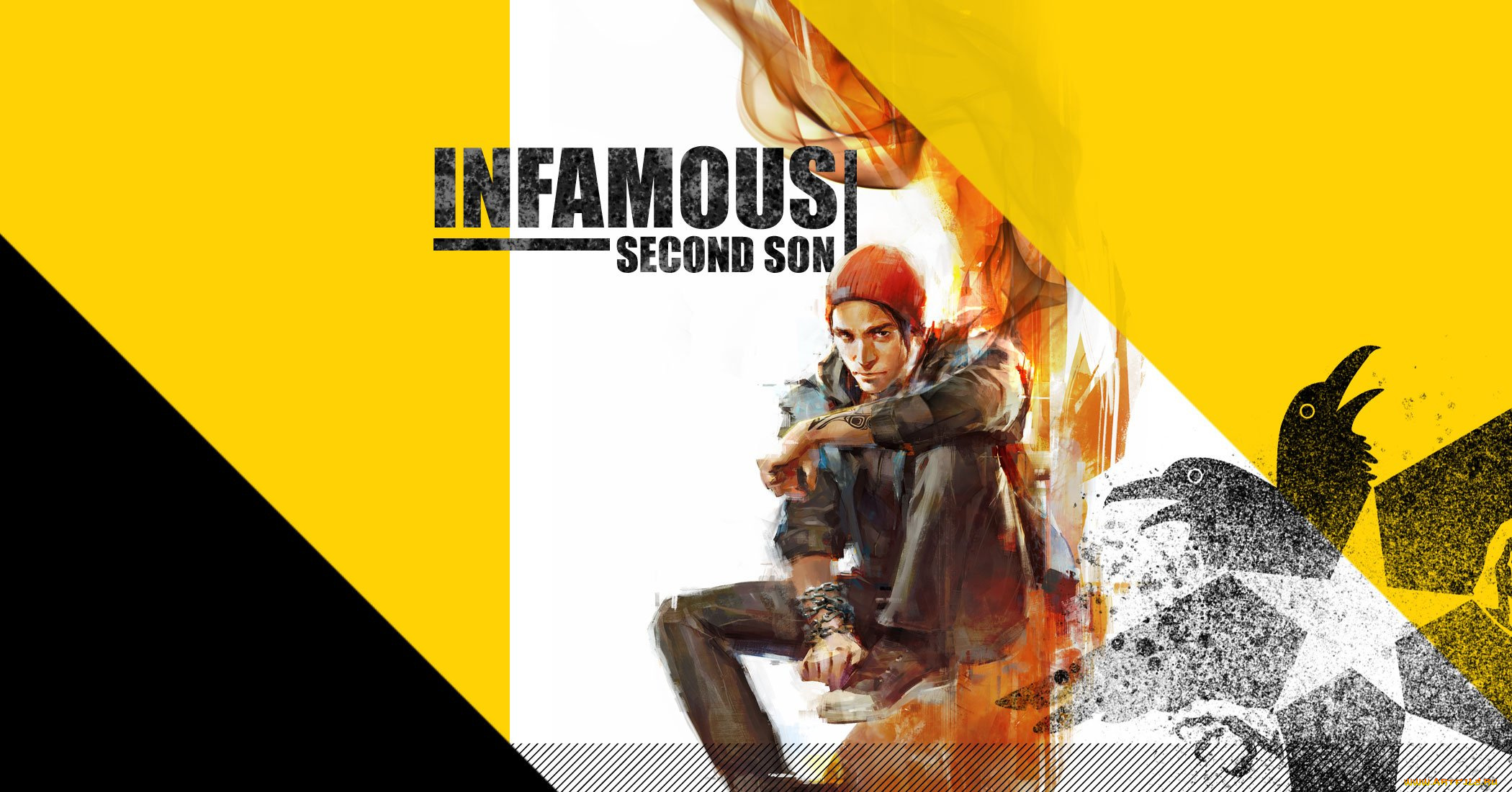 infamous, second, son, видео, игры, персонаж