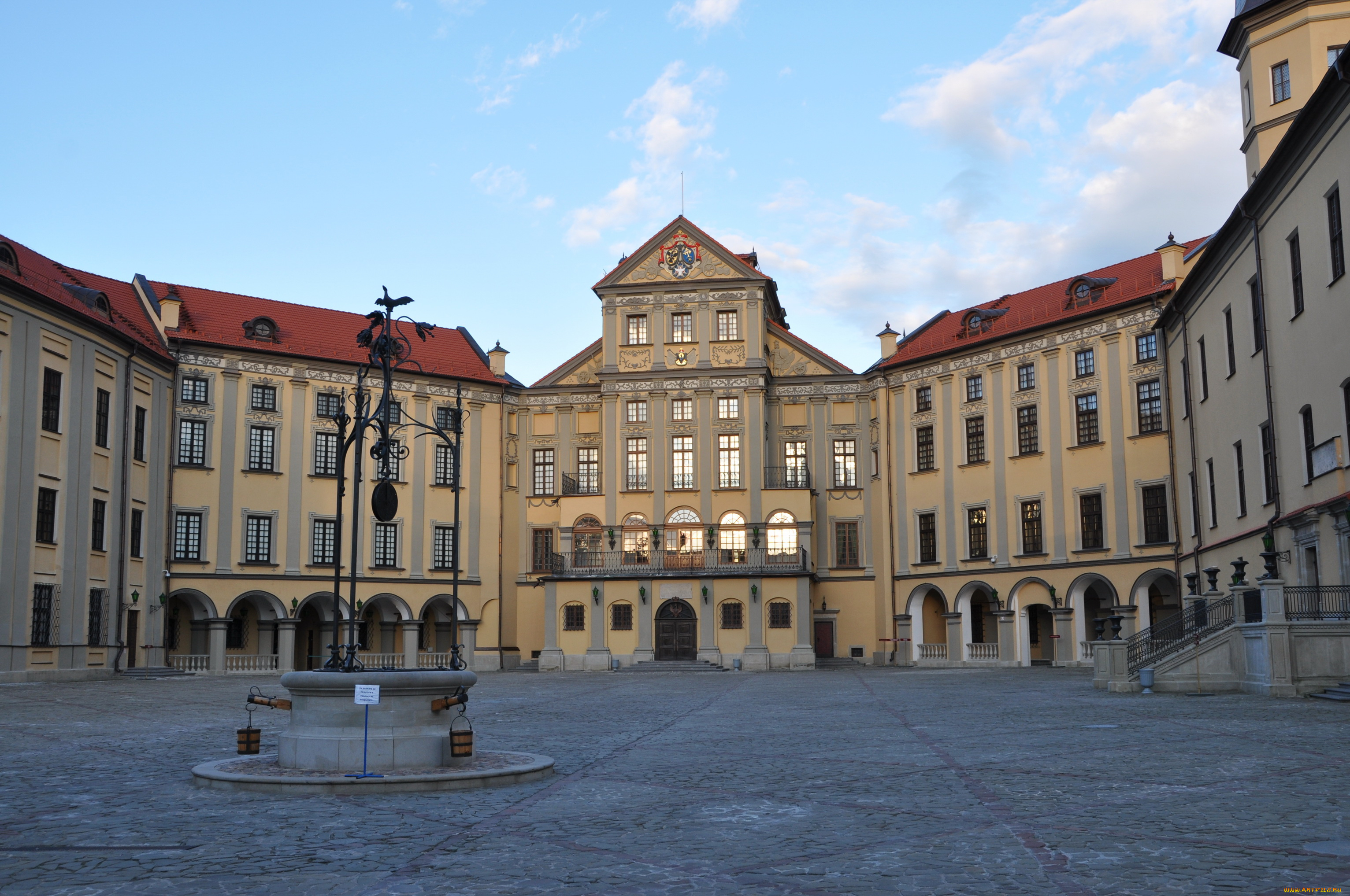 беларусь, несвиж, замок, радзивиллов, города, дворцы, замки, крепости, площадь